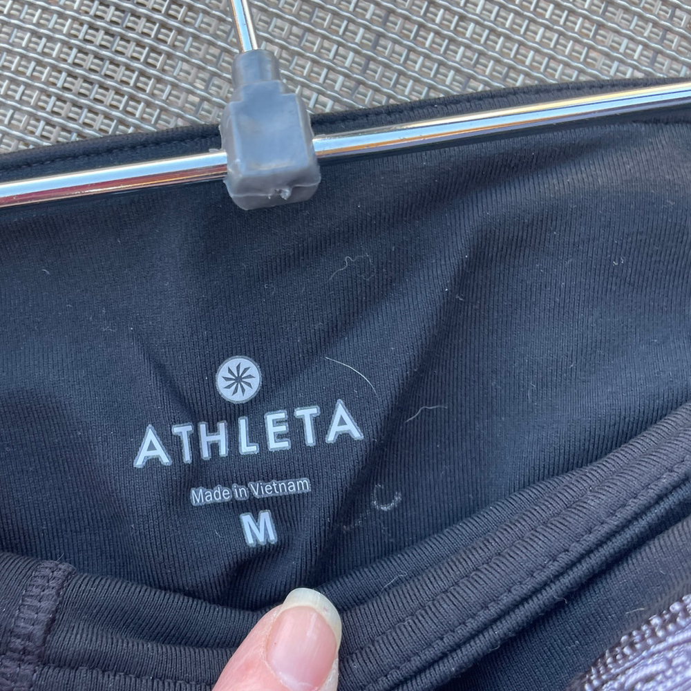 ATHLETA Chatarunga High Rise Colorblock Jacquare Athletic Tight, Medium - Picture 6 of 9